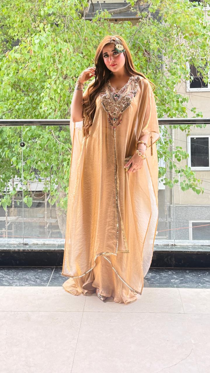 Rust Kaftan set