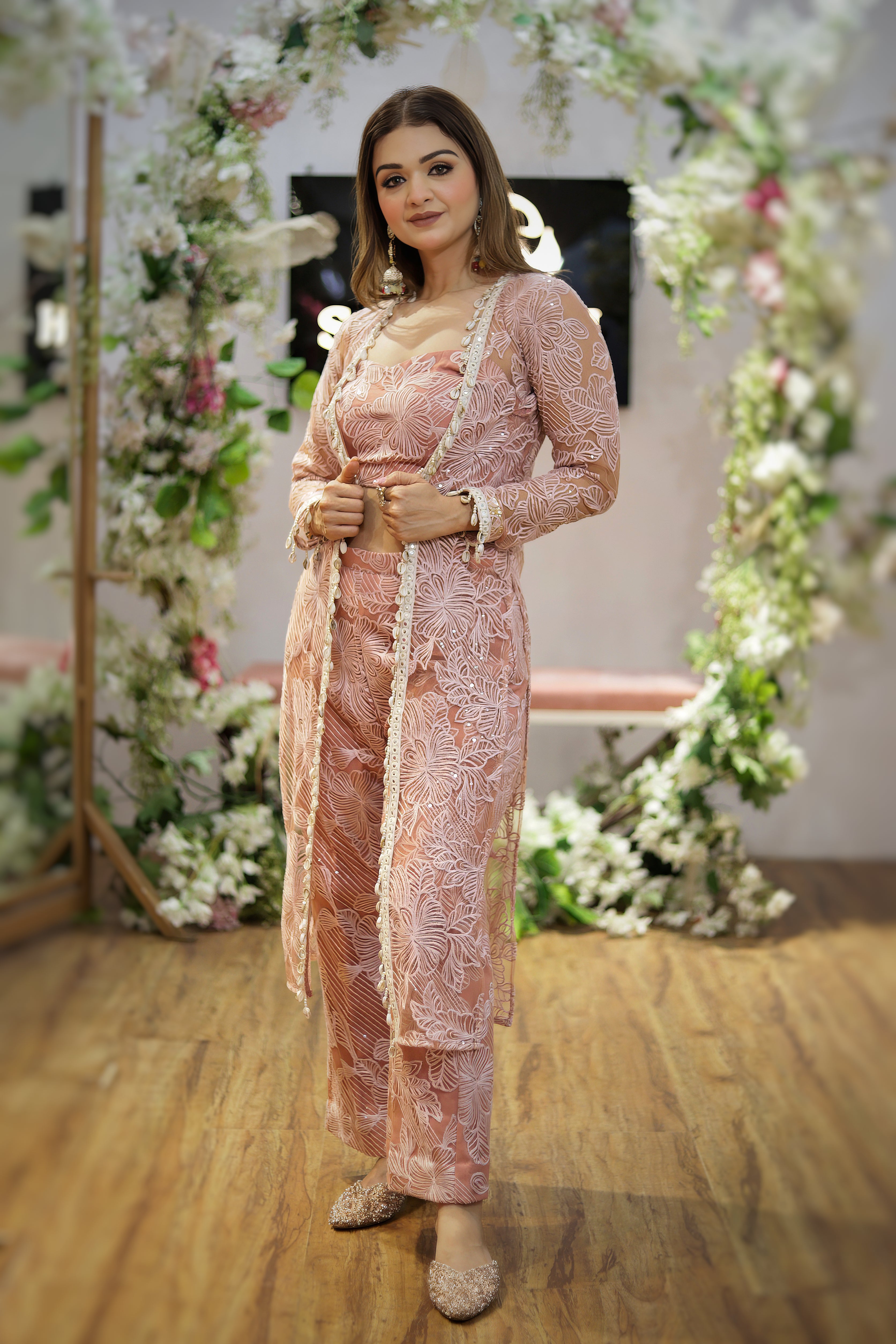 Seashell Peach Blossom Set