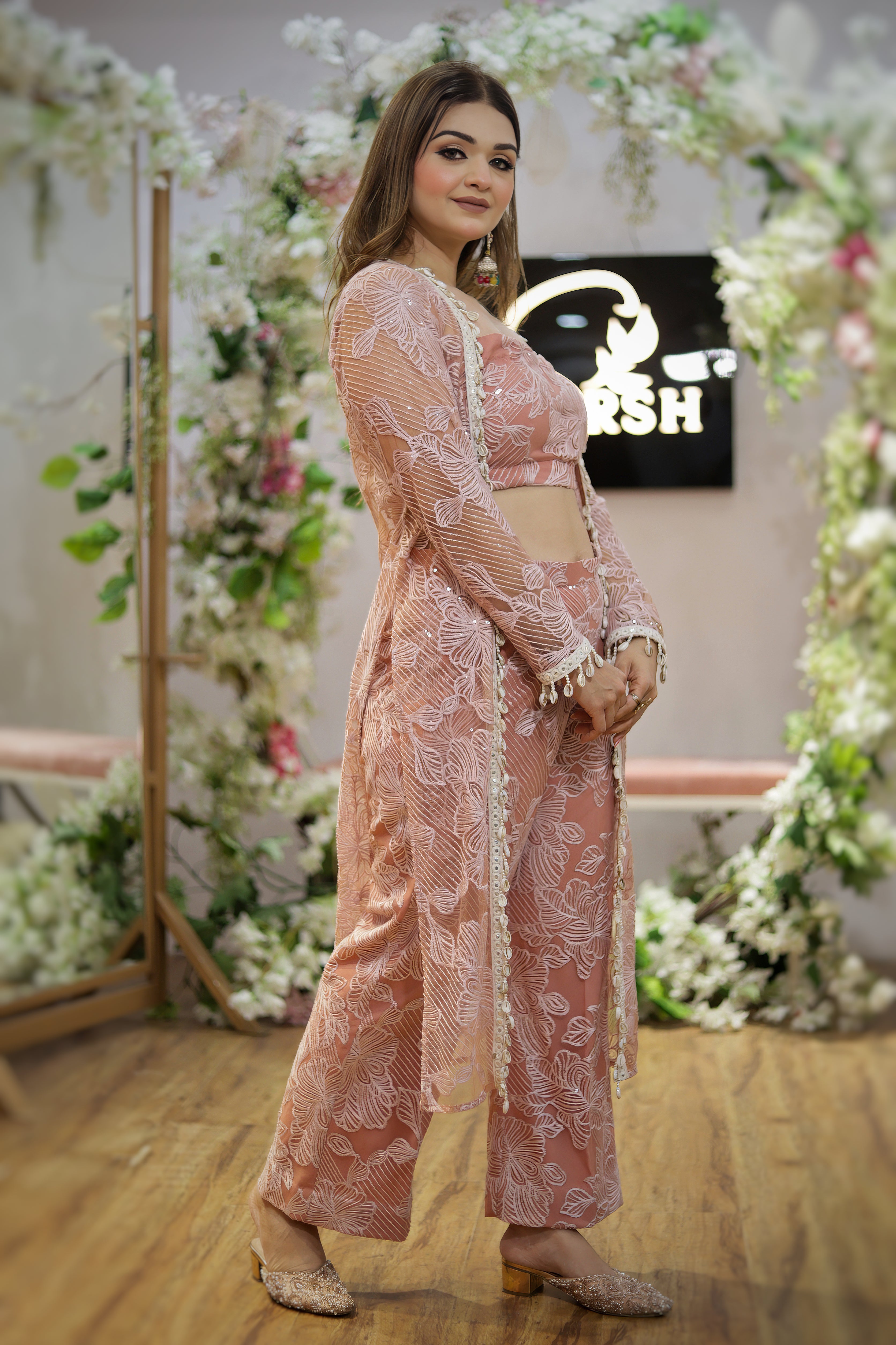 Seashell Peach Blossom Set