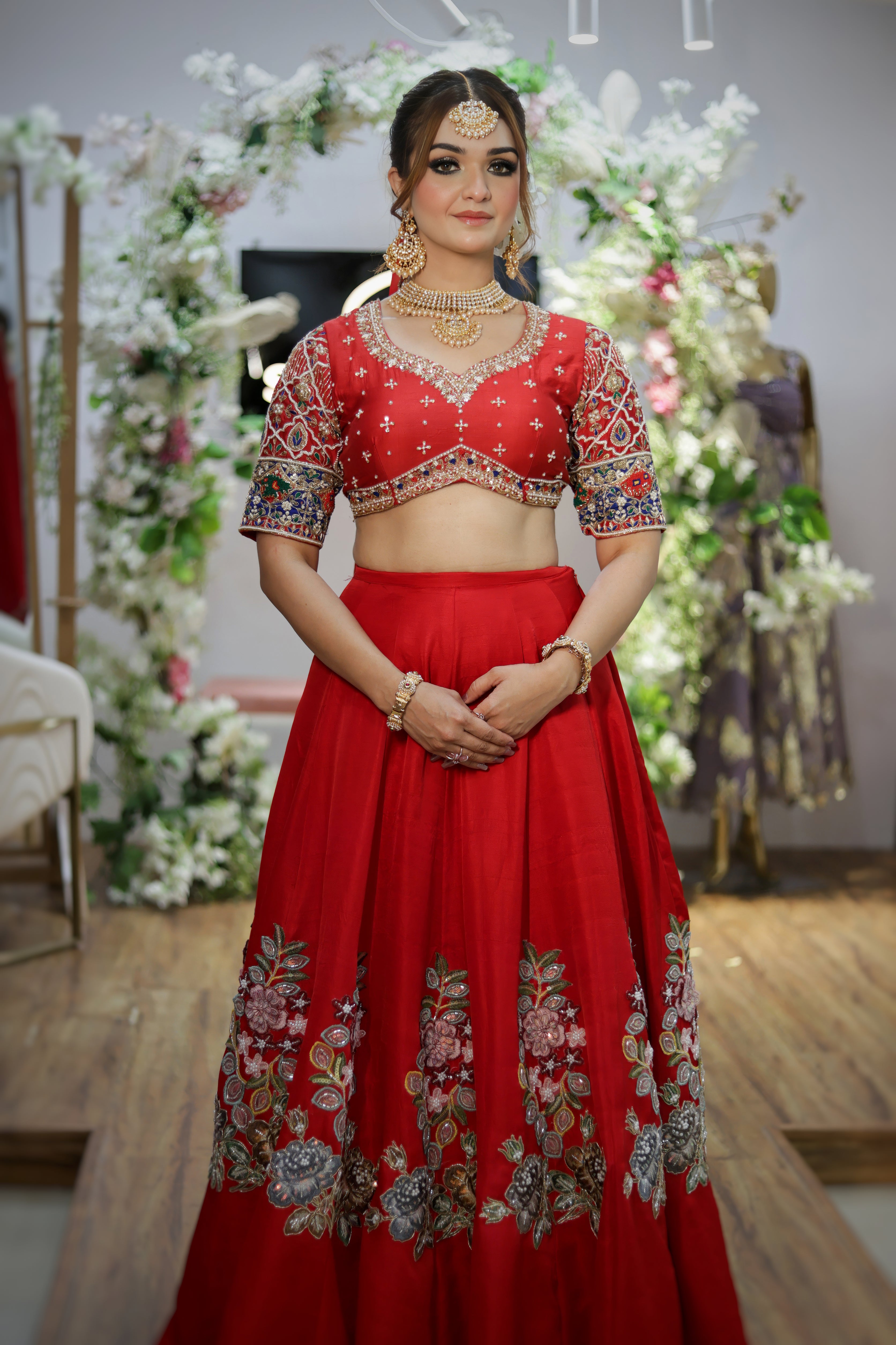 Regal Red Bridal Lehenga