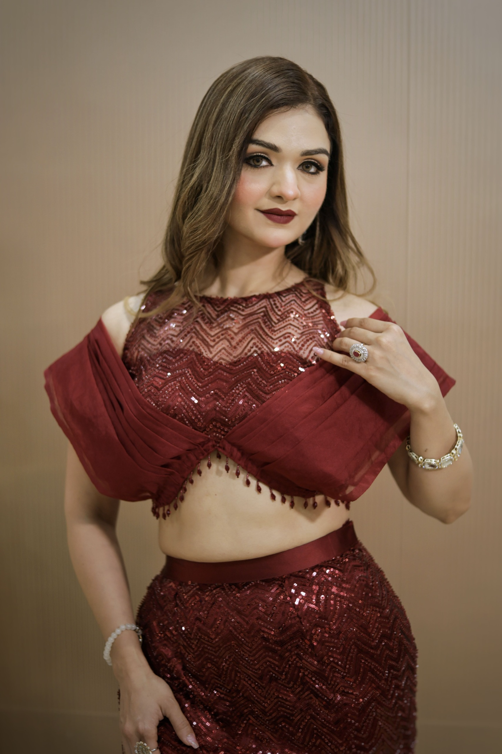 Red Glam Mermaid Gown